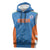 Custom India Cricket Sleeveless Hoodie Go Champions - Wonder Print Shop
