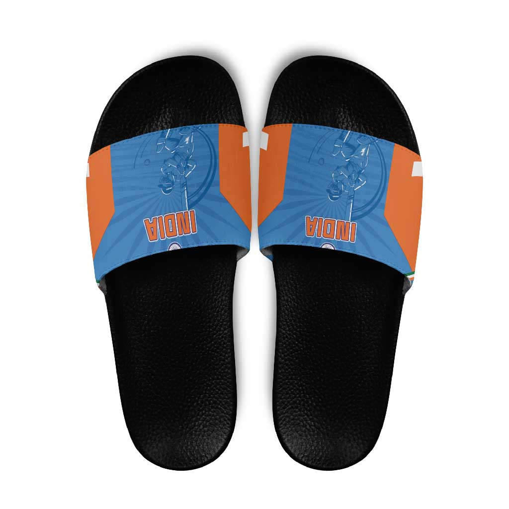 India Cricket Slide Sandals Go Champions - Wonder Print Shop