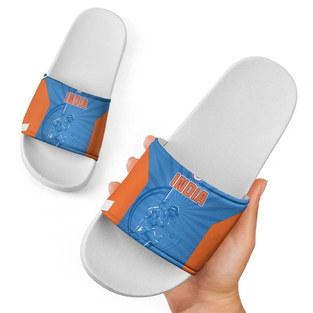 India Cricket Slide Sandals Go Champions - Wonder Print Shop