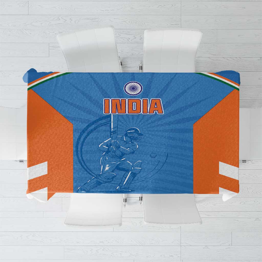India Cricket Tablecloth Go Champions - Wonder Print Shop