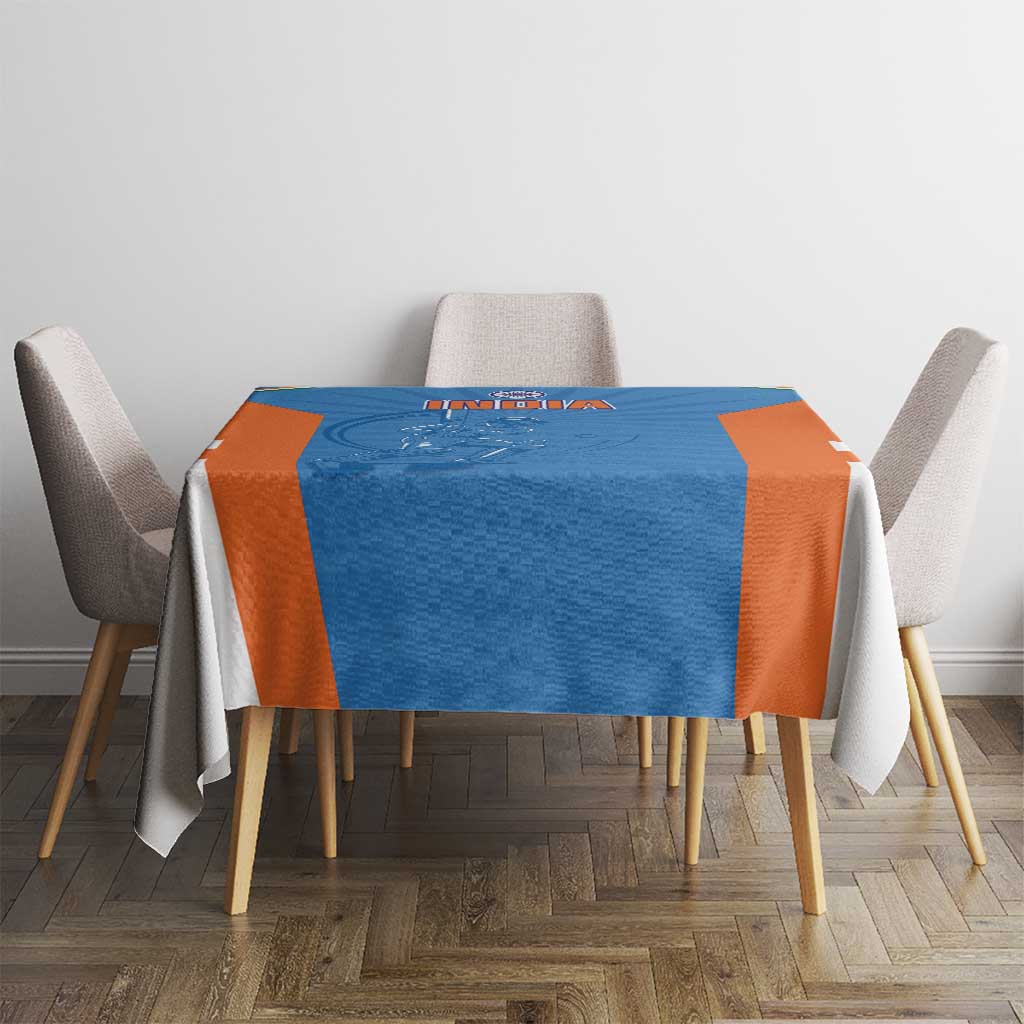 India Cricket Tablecloth Go Champions - Wonder Print Shop