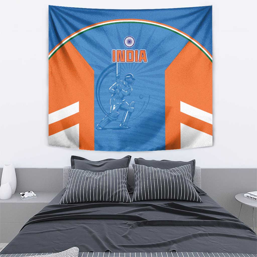 India Cricket Tapestry Go Champions - Wonder Print Shop