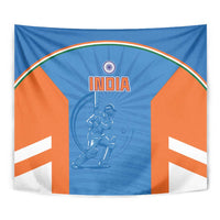 India Cricket Tapestry Go Champions - Wonder Print Shop