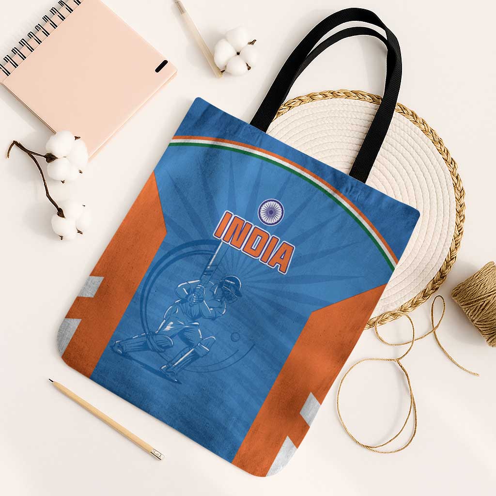 India Cricket Tote Bag Go Champions - Wonder Print Shop