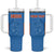 Custom India Cricket Tumbler With Handle Go Champions - Wonder Print Shop