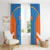 India Cricket Window Curtain Go Champions - Wonder Print Shop