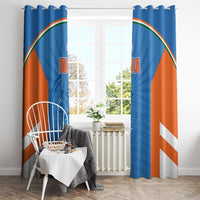 India Cricket Window Curtain Go Champions - Wonder Print Shop
