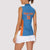 Custom India Cricket Women Sleeveless Polo Shirt Go Champions - Wonder Print Shop