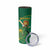 Custom South Africa Proteas Cricket Skinny Tumbler Lion Mascot With Protea - Wonder Print Shop