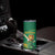 Custom South Africa Proteas Cricket Skinny Tumbler Lion Mascot With Protea - Wonder Print Shop