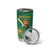 Custom South Africa Proteas Cricket Tumbler Cup Lion Mascot With Protea - Wonder Print Shop