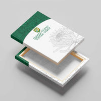 Custom South Africa Cricket Canvas Wall Art Go Proteas - Wonder Print Shop