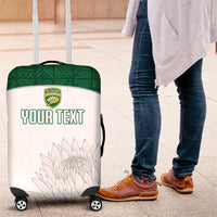 Custom South Africa Cricket Luggage Cover Go Proteas - Wonder Print Shop
