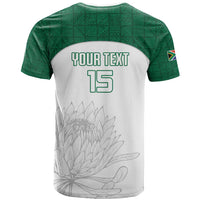 Custom South Africa Cricket T Shirt Go Proteas - Wonder Print Shop
