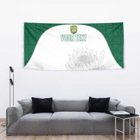 Custom South Africa Cricket Tapestry Go Proteas - Wonder Print Shop