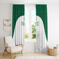 Custom South Africa Cricket Window Curtain Go Proteas - Wonder Print Shop