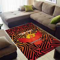 Custom South Africa Eastern Cape Cricket Area Rug Go Sunrisers - Wonder Print Shop