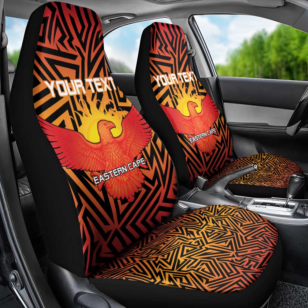 Custom South Africa Eastern Cape Cricket Car Seat Cover Go Sunrisers - Wonder Print Shop
