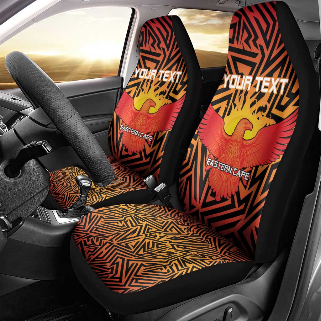 Custom South Africa Eastern Cape Cricket Car Seat Cover Go Sunrisers - Wonder Print Shop