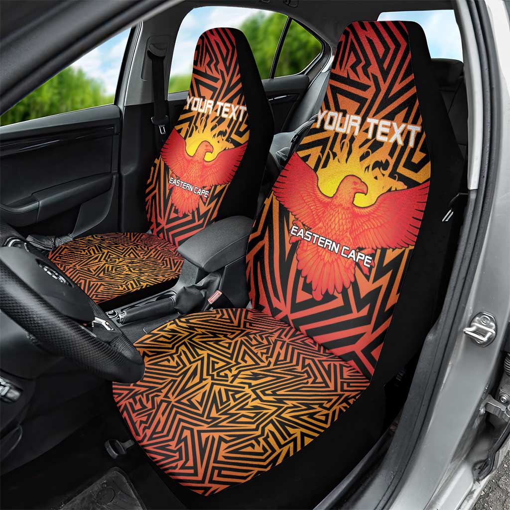 Custom South Africa Eastern Cape Cricket Car Seat Cover Go Sunrisers - Wonder Print Shop