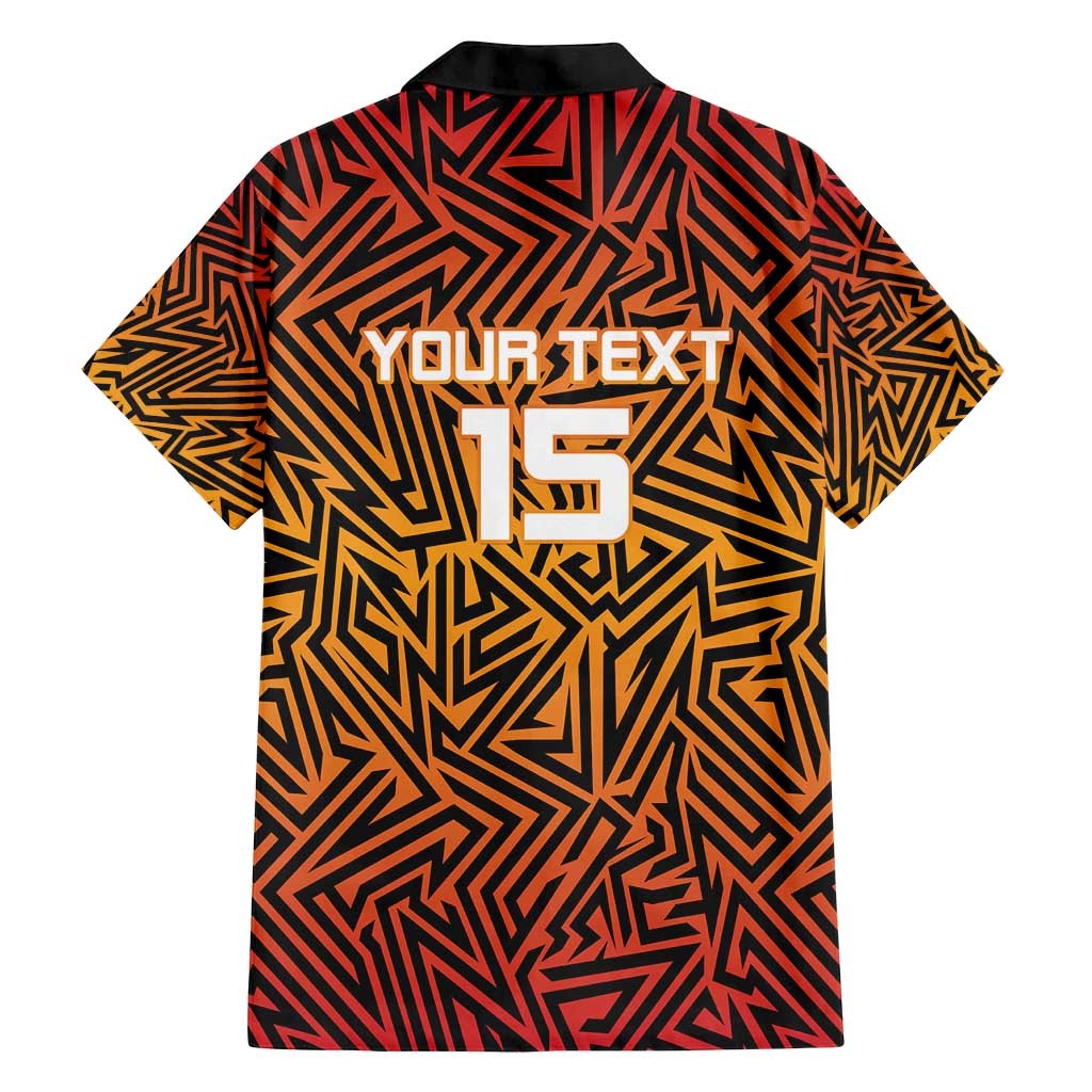 Custom South Africa Eastern Cape Cricket Family Matching Long Sleeve Bodycon Dress and Hawaiian Shirt Go Sunrisers - Wonder Print Shop