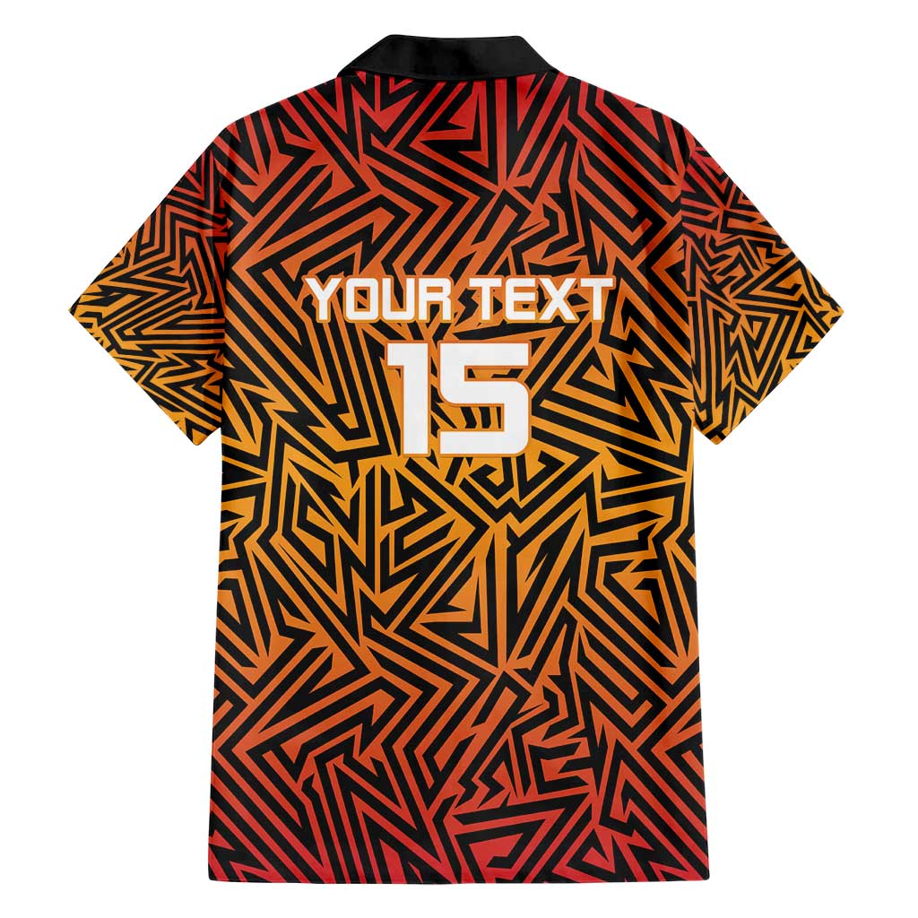 Custom South Africa Eastern Cape Cricket Family Matching Short Sleeve Bodycon Dress and Hawaiian Shirt Go Sunrisers - Wonder Print Shop