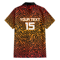 Custom South Africa Eastern Cape Cricket Family Matching Short Sleeve Bodycon Dress and Hawaiian Shirt Go Sunrisers - Wonder Print Shop