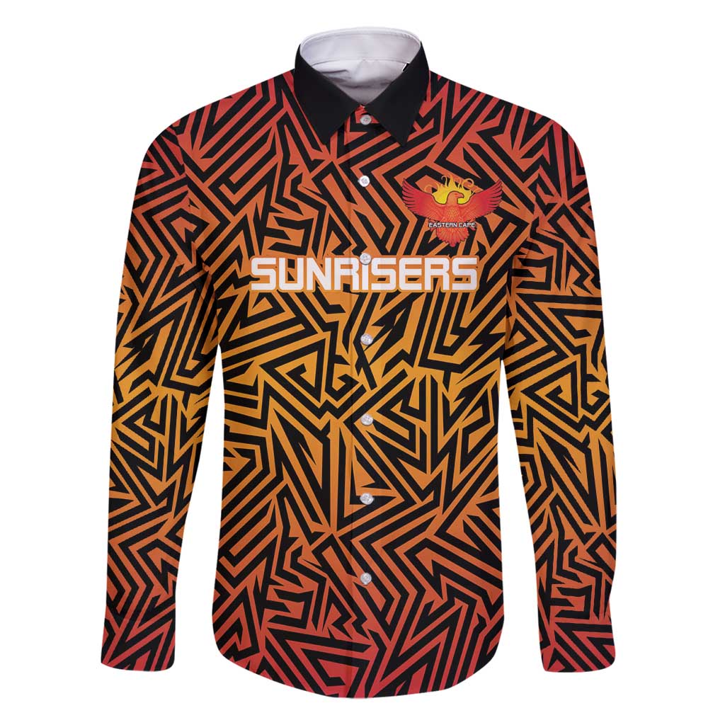 Custom South Africa Eastern Cape Cricket Family Matching Tank Maxi Dress and Hawaiian Shirt Go Sunrisers - Wonder Print Shop