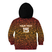 Custom South Africa Eastern Cape Cricket Kid Hoodie Go Sunrisers - Wonder Print Shop