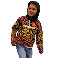 Custom South Africa Eastern Cape Cricket Kid Hoodie Go Sunrisers - Wonder Print Shop