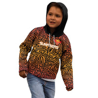 Custom South Africa Eastern Cape Cricket Kid Hoodie Go Sunrisers - Wonder Print Shop