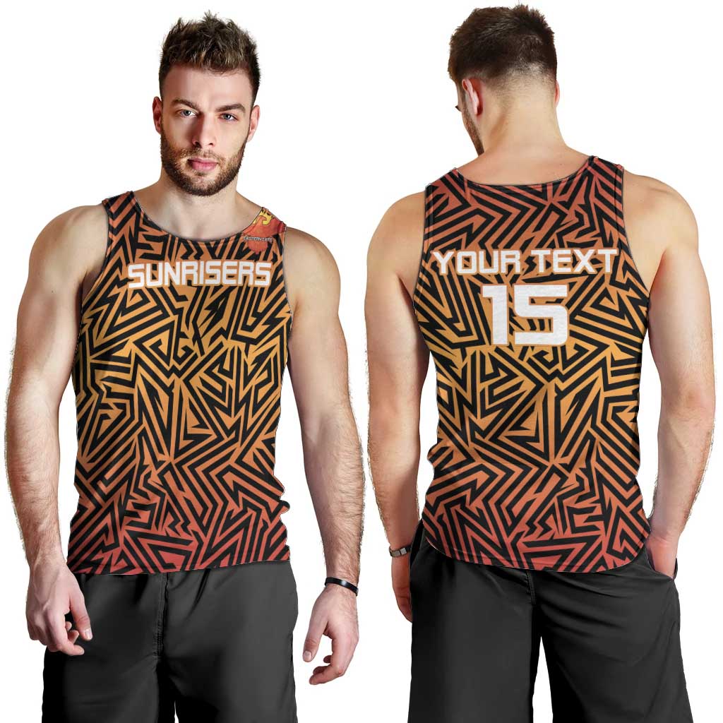Custom South Africa Eastern Cape Cricket Men Tank Top Go Sunrisers - Wonder Print Shop