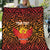 Custom South Africa Eastern Cape Cricket Quilt Go Sunrisers - Wonder Print Shop