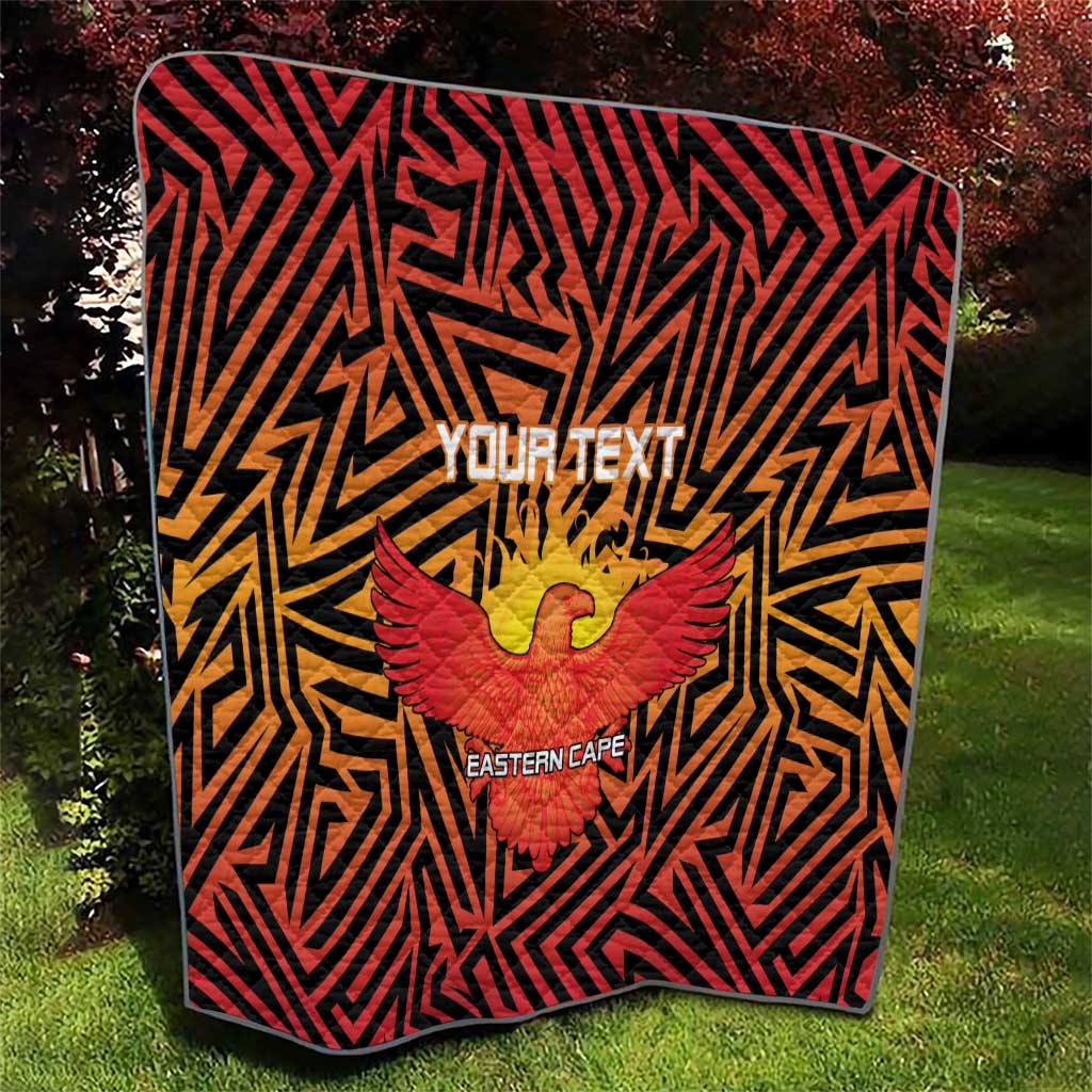 Custom South Africa Eastern Cape Cricket Quilt Go Sunrisers - Wonder Print Shop