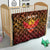 Custom South Africa Eastern Cape Cricket Quilt Go Sunrisers - Wonder Print Shop