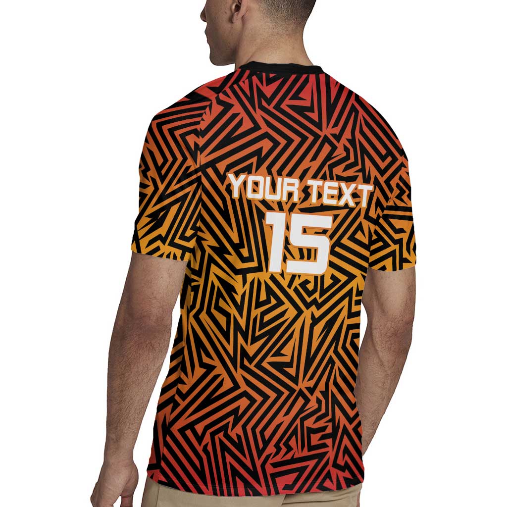 Custom South Africa Eastern Cape Cricket Rugby Jersey Go Sunrisers - Wonder Print Shop
