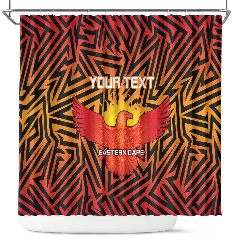 Custom South Africa Eastern Cape Cricket Shower Curtain Go Sunrisers