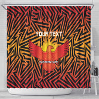 Custom South Africa Eastern Cape Cricket Shower Curtain Go Sunrisers