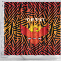 Custom South Africa Eastern Cape Cricket Shower Curtain Go Sunrisers