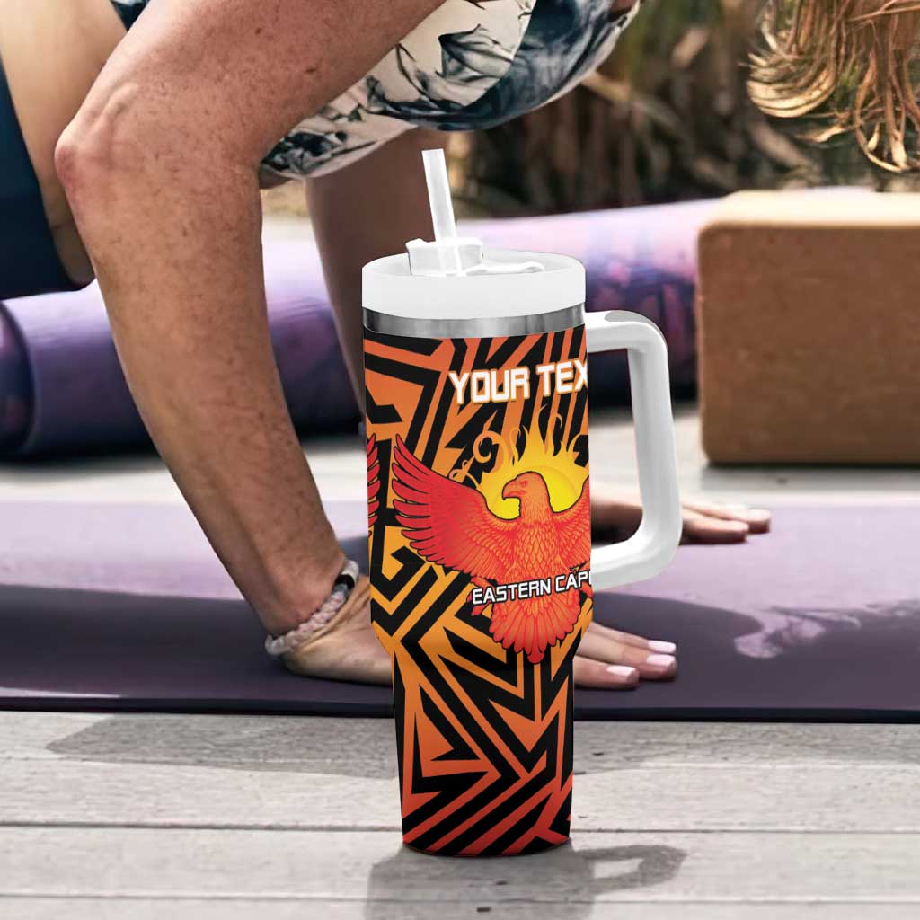 Custom South Africa Eastern Cape Cricket Tumbler With Handle Go Sunrisers - Wonder Print Shop