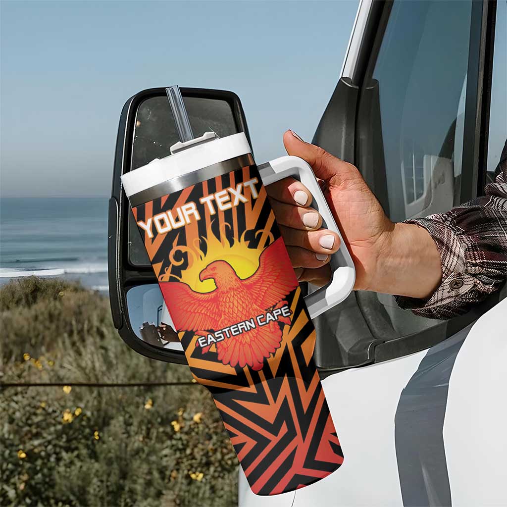 Custom South Africa Eastern Cape Cricket Tumbler With Handle Go Sunrisers - Wonder Print Shop
