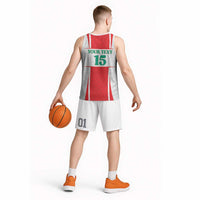 Custom Morocco Football Basketball Jersey Go Champions Atlas Lions - White - Wonder Print Shop