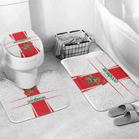 Morocco Football Bathroom Set Go Champions Atlas Lions - White - Wonder Print Shop