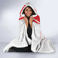 Morocco Football Hooded Blanket Go Champions Atlas Lions - White - Wonder Print Shop