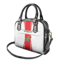 Morocco Football Shoulder Handbag Go Champions Atlas Lions - White - Wonder Print Shop