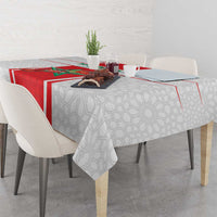 Morocco Football Tablecloth Go Champions Atlas Lions - White - Wonder Print Shop