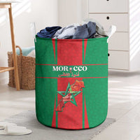 Morocco Football Laundry Basket Go Champions Atlas Lions - Red - Wonder Print Shop