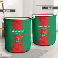 Morocco Football Laundry Basket Go Champions Atlas Lions - Red - Wonder Print Shop