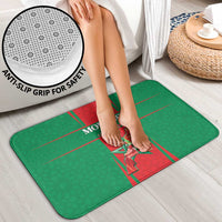 Morocco Football Bathroom Set Go Champions Atlas Lions - Red - Wonder Print Shop