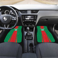 Custom Morocco Football Car Mats Go Champions Atlas Lions - Red - Wonder Print Shop